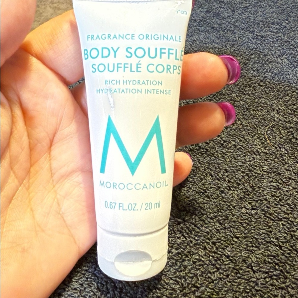 Moroccanoil Body Soufflé - White and Teal